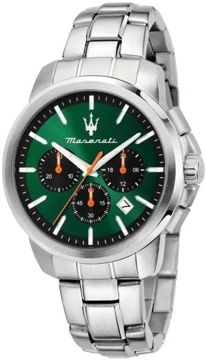 Maserati Herrklocka R8873621043 Successo Grön/Stål Ø42 mm