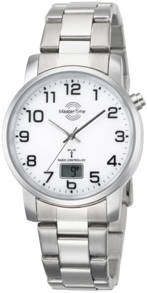 Master Time Herrklocka MTGA-10300-12M Funk Basic Vit/Stål Ø41 mm
