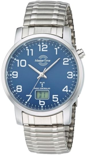 Master Time Herrklocka MTGA-10489-32M Funk Basic Blå/Stål Ø41 mm