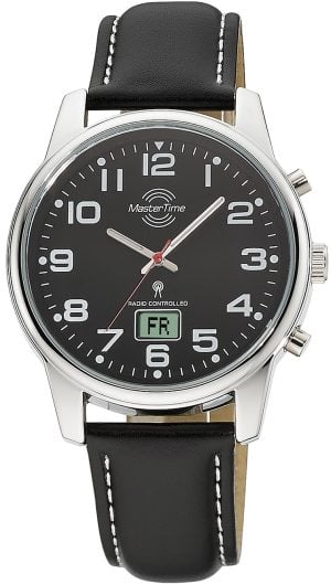 Master Time Herrklocka MTGA-10816-21L Classic Svart/Läder Ø41 mm