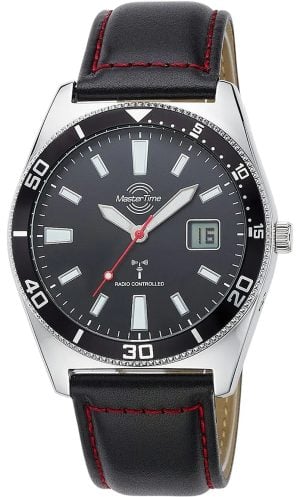 Master Time Herrklocka MTGA-10860-21L Classic Svart/Läder Ø42 mm