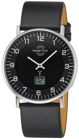 Master Time Herrklocka MTGS-10560-22L Funk Advanced Svart/Läder Ø42