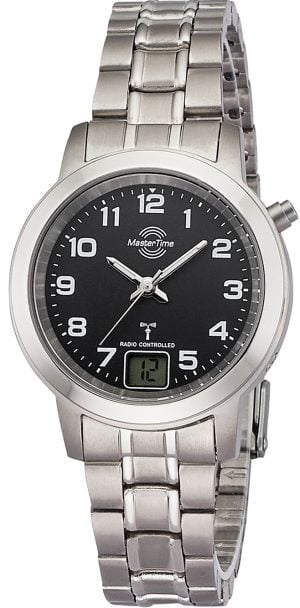 Master Time Damklocka MTLT-10758-22M Funk Basic Svart/Titan Ø34 mm