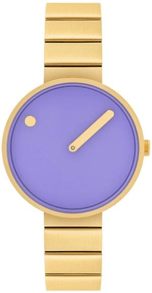 PICTO 34033-2914 Lila/Gulguldtonat stål Ø34 mm