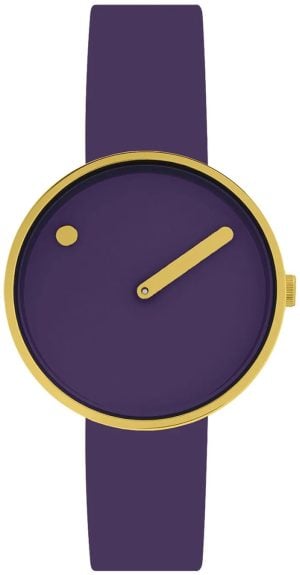 PICTO 34037-7914G Lila/Läder Ø34 mm