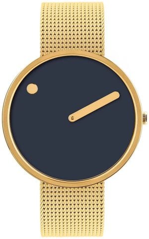 PICTO 43318-0920G Blå/Gulguldtonat stål Ø40 mm
