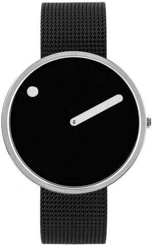 PICTO 43370-1020 Svart/Stål Ø40 mm