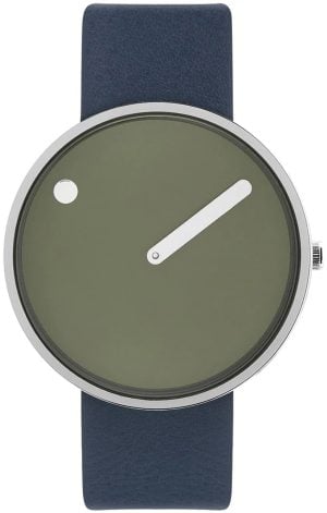 PICTO 43396-6720S Grön/Läder Ø40 mm