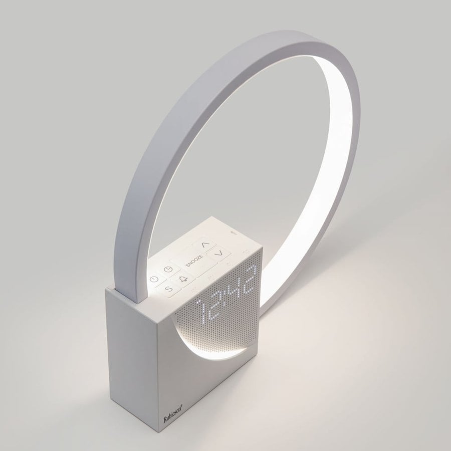 rubicson wake-up light väckarklocka med ljusalarm och soluppgång
