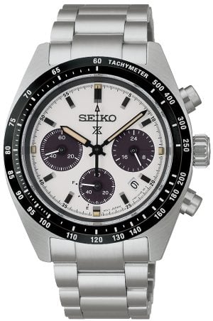 Seiko Herrklocka SSC961P1 Prospex Silverfärgad/Stål Ø39 mm