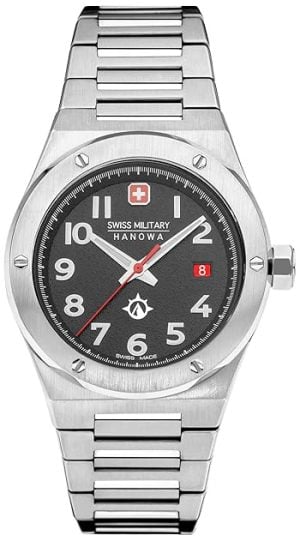 Swiss Military Hanowa Herrklocka SMWGH2101902 Sonoran Grå/Stål Ø43