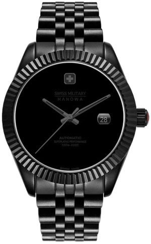 Swiss Military Hanowa Herrklocka SMWGL0005530 Dark Night Svart/Stål