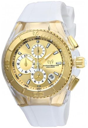 Technomarine Damklocka TM-115311 Guld/Gummi Ø40 mm