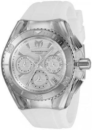 Technomarine Damklocka TM-120033 Cruise Star Vit/Gummi Ø40.57 mm