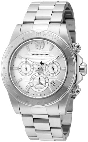 Technomarine Herrklocka TM-219000 Manta Ray Silverfärgad/Stål Ø42