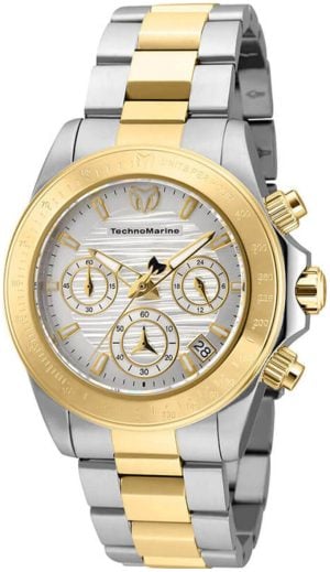 Technomarine Damklocka TM-219011 Manta Ray Silverfärgad/Gulguldtonat