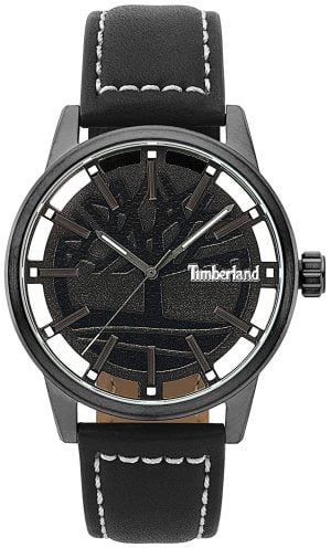 Timberland Herrklocka 15362JSU/02 Svart/Läder Ø41 mm