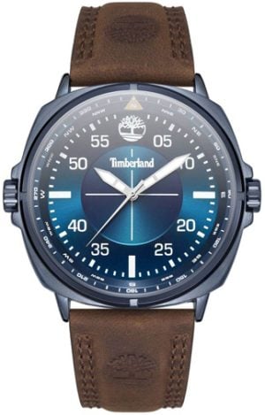Timberland Herrklocka TDWGA2132001 Classic Blå/Läder Ø47 mm