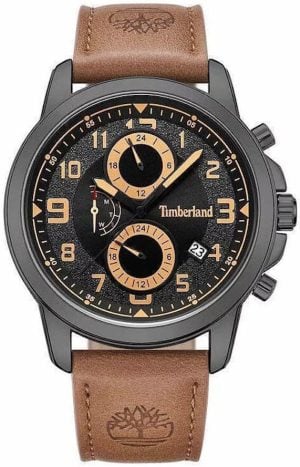 Timberland Herrklocka TDWGF9002403 Classic Svart/Läder Ø44 mm