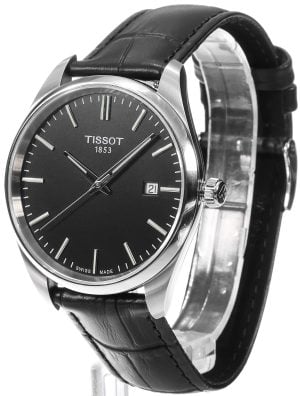 Tissot Herrklocka T150.410.16.051.00 PR 100 Svart/Läder Ø40 mm