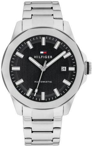 Tommy Hilfiger Herrklocka 1710692 Lars Svart/Stål Ø42 mm