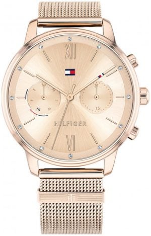 Tommy Hilfiger Damklocka 1782303 Roséguldstonad/Roséguldstonat