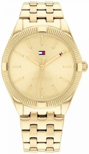 Tommy Hilfiger Damklocka 1782550 Rachel Guld/Gulguldtonat stål Ø34