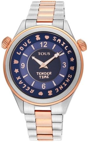 Tous Damklocka 200350630 Classic Blå/Stål Ø38 mm