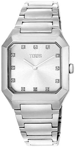 Tous Damklocka 200351050 Classic Silverfärgad/Stål 32x34 mm