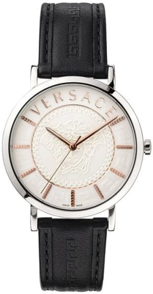Versace Herrklocka VEJ400721 Essential Vit/Läder Ø40 mm