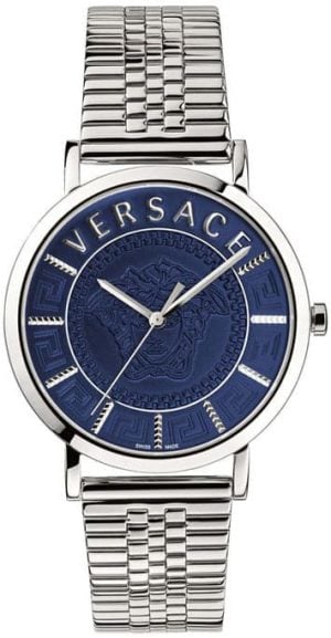 Versace Herrklocka VEJ400821 Essential Blå/Stål Ø40 mm