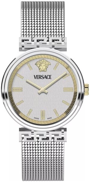 Versace Damklocka VETCA0424 Mythos Vit/Stål Ø36 mm