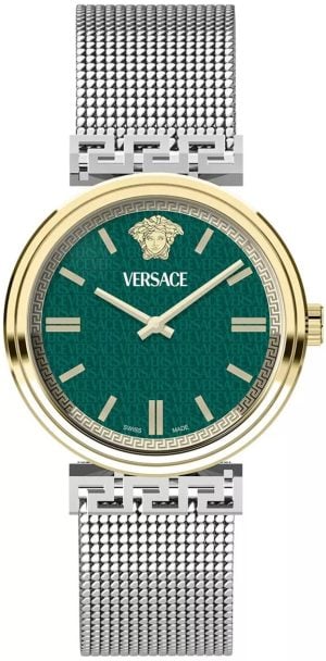 Versace Damklocka VETCA0524 Mythos Grön/Stål Ø36 mm