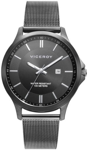 Viceroy Herrklocka 401170-57 Classic Svart/Stål Ø38 mm
