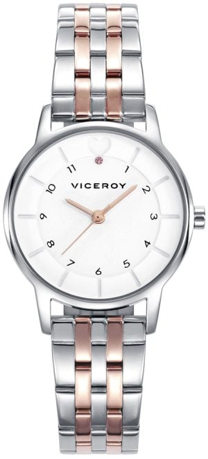 Viceroy Damklocka 42366-04 Classic Vit/Stål Ø28 mm
