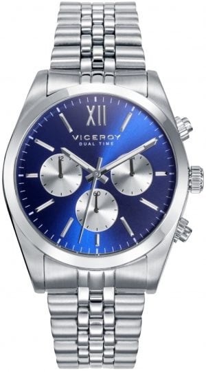 Viceroy Herrklocka 42423-33 Classic Blå/Stål Ø41 mm