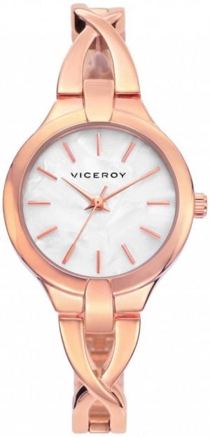 Viceroy Damklocka 461030-97 Classic Vit/Roséguldstonat stål Ø26 mm