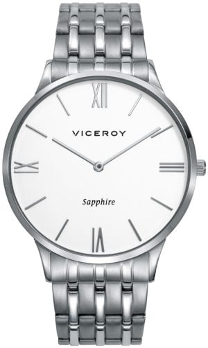 Viceroy Herrklocka 471301-03 Classic Vit/Stål Ø40 mm