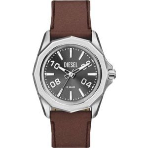 Diesel DZ2240 Stinger Brown Leather Strap Watch