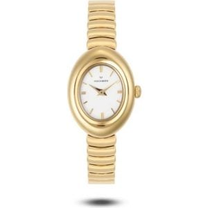 Mockberg Belle Oval Watch Gold