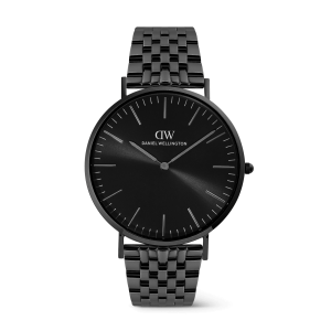 Black 40mm Watch Classic 7-link All