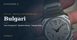 bulgari på watches and wonders 2026 – octo finissimo i titan