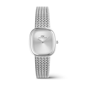 Silver 24mm Watch Margot Braided Mesh Unitone