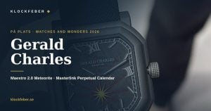 gerald charles maestro 2.0 meteorite på watches and wonders 2026