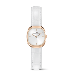 Rose Gold 24mm Watch Corta White-croc