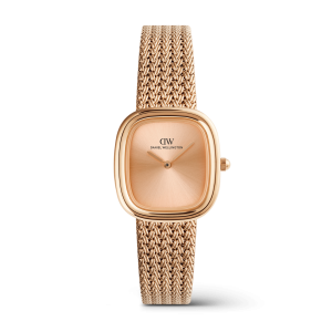 Rose Gold 24mm Watch Margot Braided Mesh Unitone