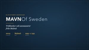 mavnof sweden — klockfebers granskning