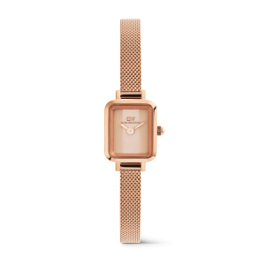 Rose Gold 15mm Watch Quadro Mini Melrose Conwy
