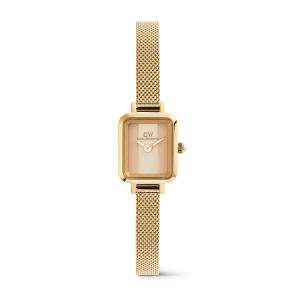 Gold 15mm Watch Quadro Mini Evergold Conwy