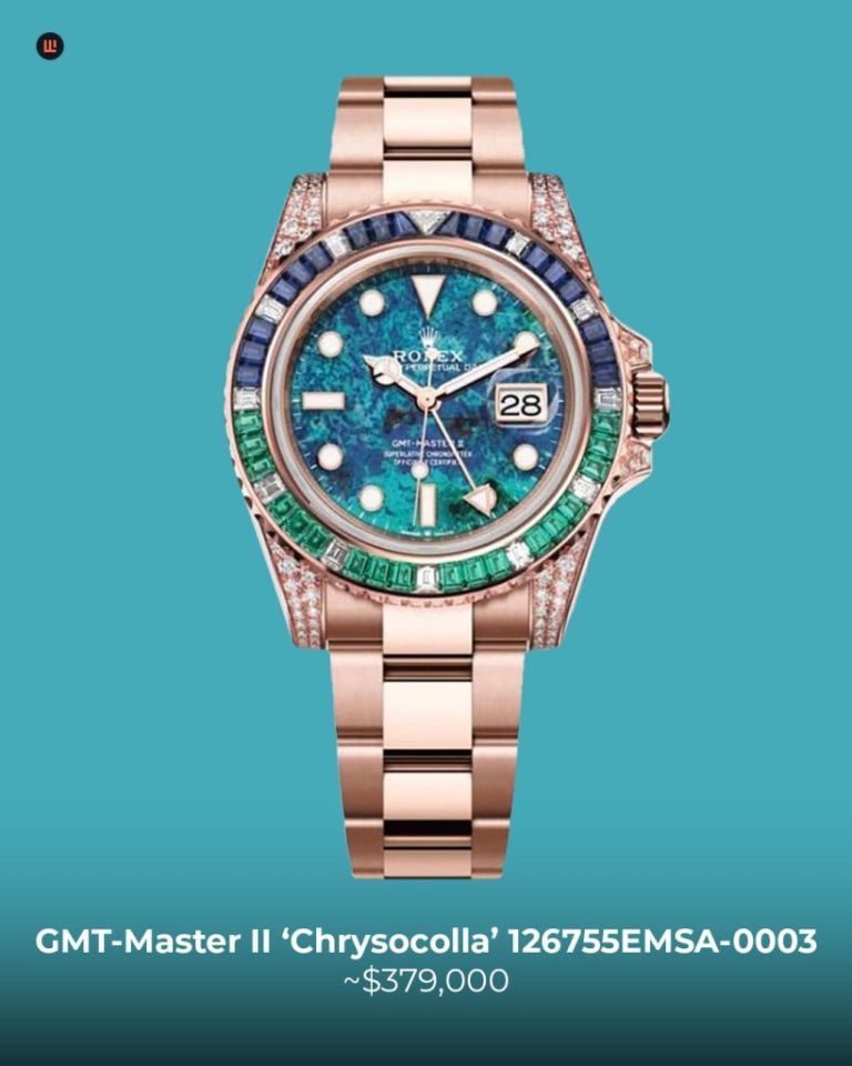 Rolex gmt-master ii chrysocolla ref. 126755emsa-0003 rolex gmt-master ii chrysocolla ref. 126755emsa-0003